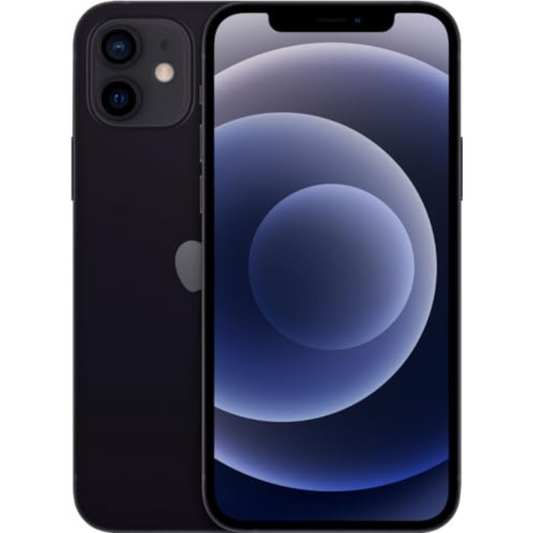 Apple iPhone 12, 64GB, Black - Boost Mobile (Renewed)