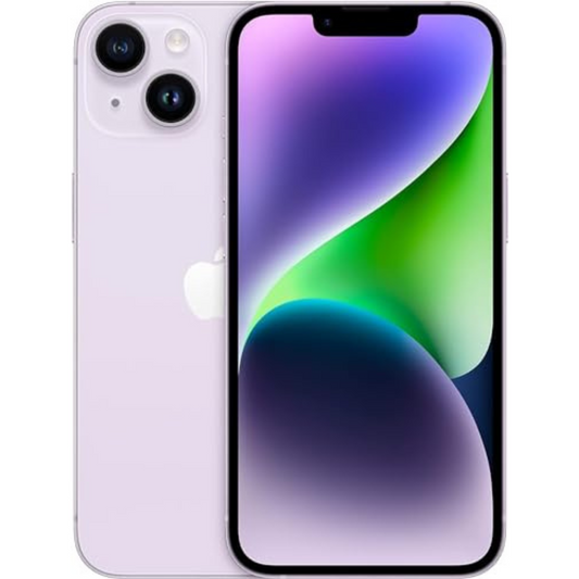 Apple iPhone 14 Plus, 128GB, Purple - Unlocked (Renewed)
