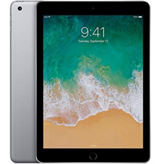 Apple iPad 9.7in 6th Generation WiFi + Cellular (32GB, Space Gray) (Renewed)