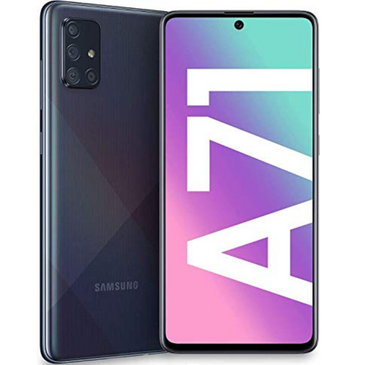 Samsung Galaxy A71 5G LTE Verizon | 6.7" AMOLED Screen |128GB of Storage | Long Lasting Battery | Single SIM | 2020 Model | Black - (SM-A716VTKMVZW) (Renewed)