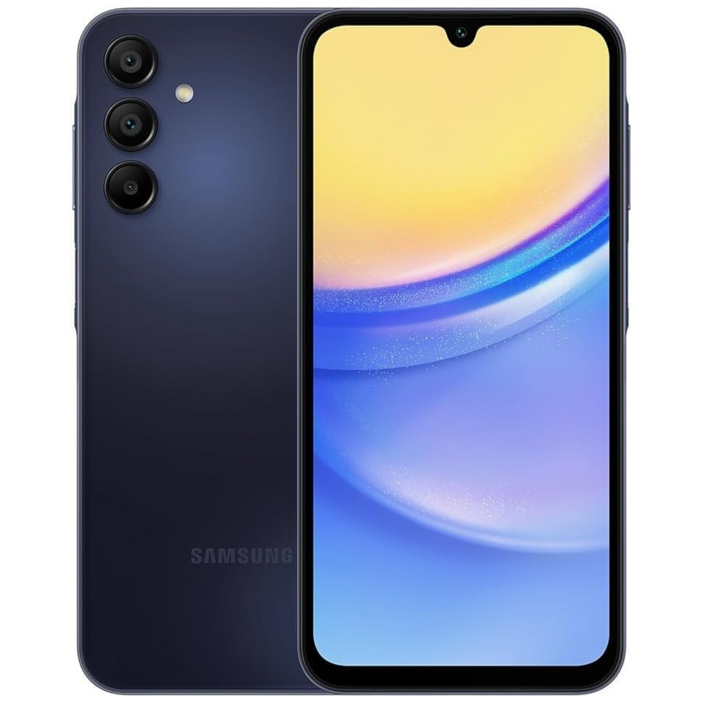 SAMSUNG Galaxy A15 5G (128GB, 2024) 6.5" 90Hz AMOLED, 50MP Camera, 4G Volte (Fully Unlocked International Model for AT&T, T-Mobile, Verizon, Global) A156U (Blue Black) (Renewed)