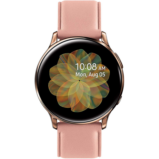 Samsung Galaxy Watch Active2 (40mm), Gold (Stainless Steel - LTE Unlocked) - SM-R835USDAXAR (Renewed)