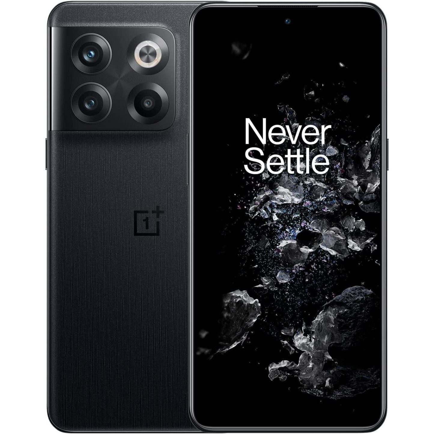 OnePlus 10T | Moonstone Black | 5G T-Mobile Unlocked Android Smartphone U.S Version | 8GB RAM+128GB Storage | 120Hz Fluid AMOLED Display | Triple Camera 50+8+2MP, 16MP | 125w SuperVOOC Charging