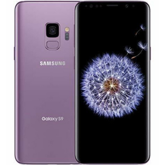 SAMSUNG Galaxy S9 | SM-G960U | 64GB | 3000 mAh | 12MP Camera | Fully Unlocked (Lilac Purple)